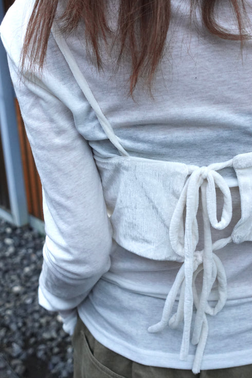 ベロアビスチェ